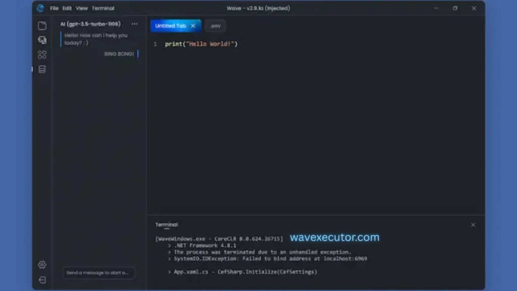 Wave Executor Roblox Script